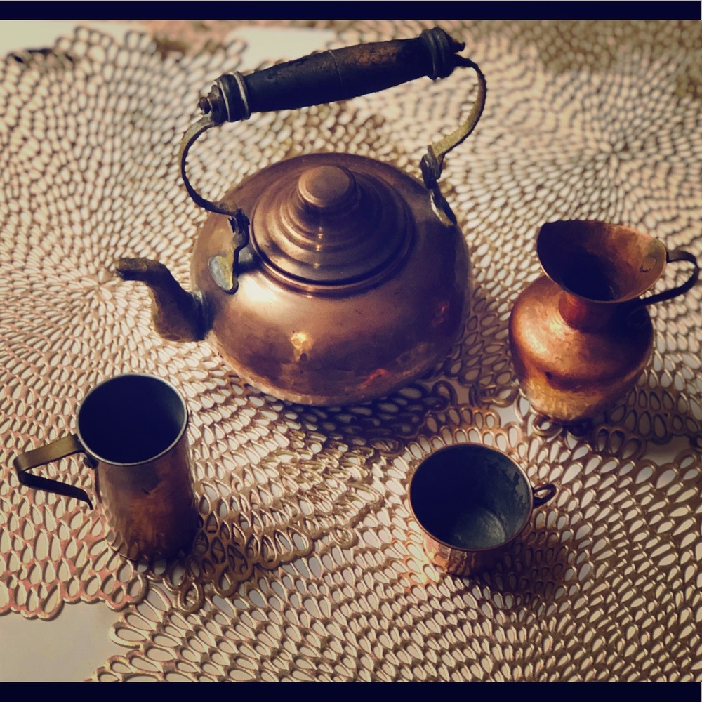 Antique Copper & Brass Lot